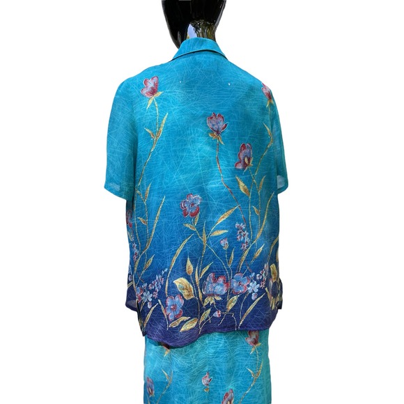 Adolfo Collection dress with matching jacket small - Picture 6 of 10